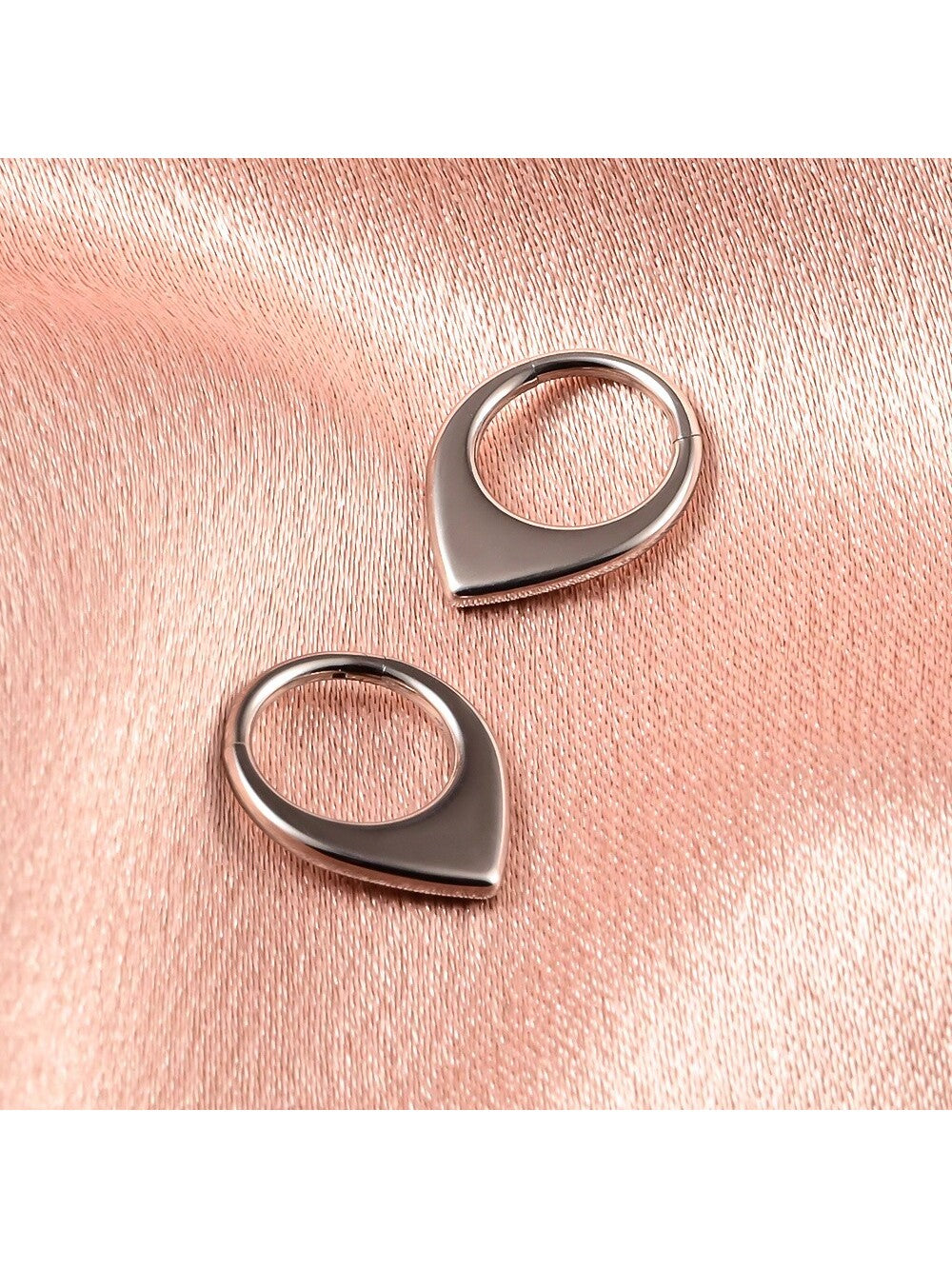 16G Teardrop Hoop Septum & Cartilage Ring