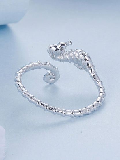 Coral Mystique Seahorse Ring