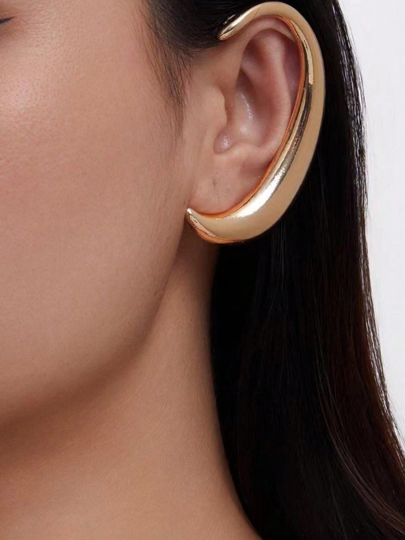 Elegant Contour Ear Hook Earrings