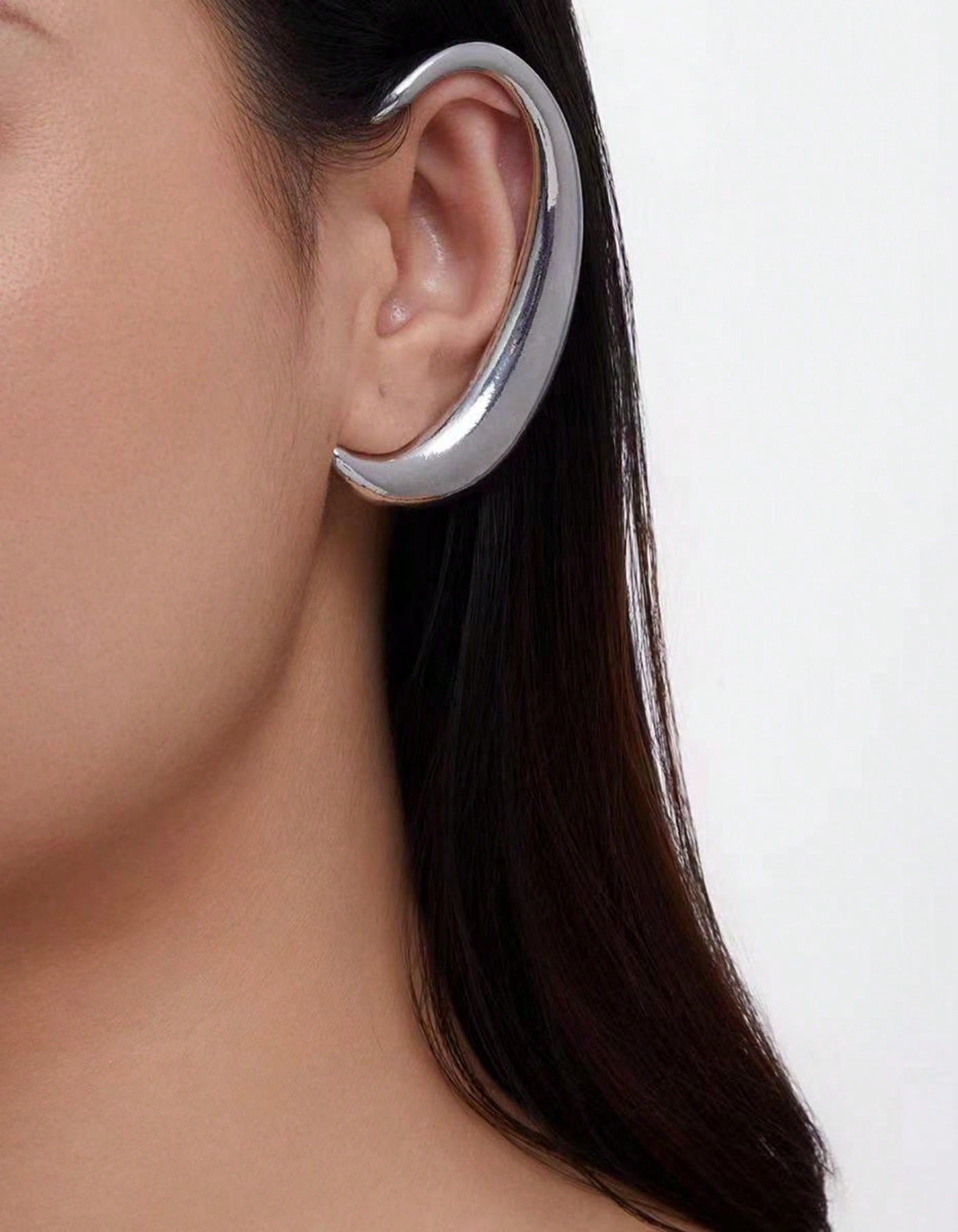 Elegant Contour Ear Hook Earrings