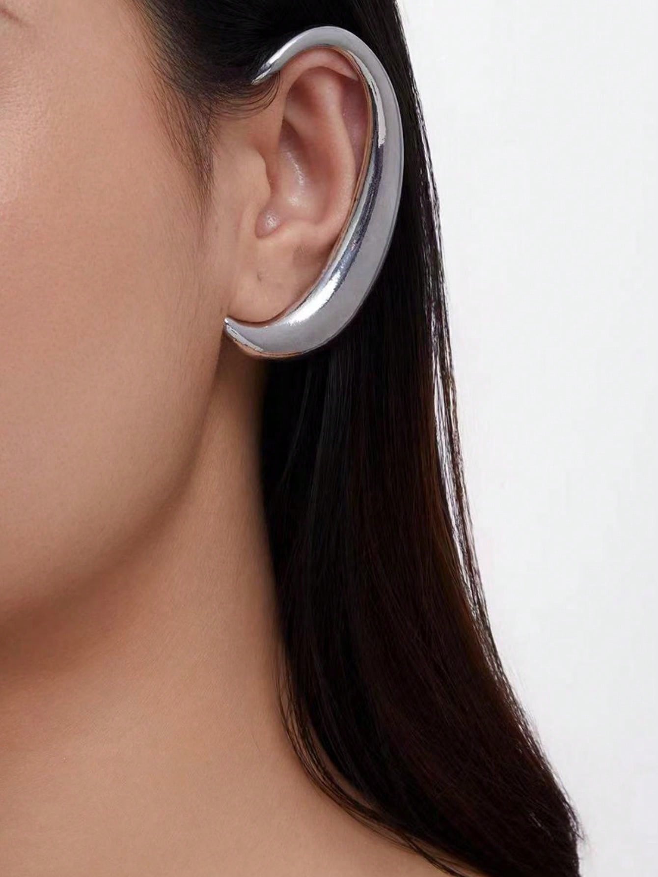 Elegant Contour Ear Hook Earrings