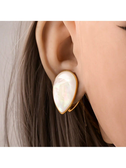 Water Drop Conch Ear Gauges & Tunnels – 2PCS