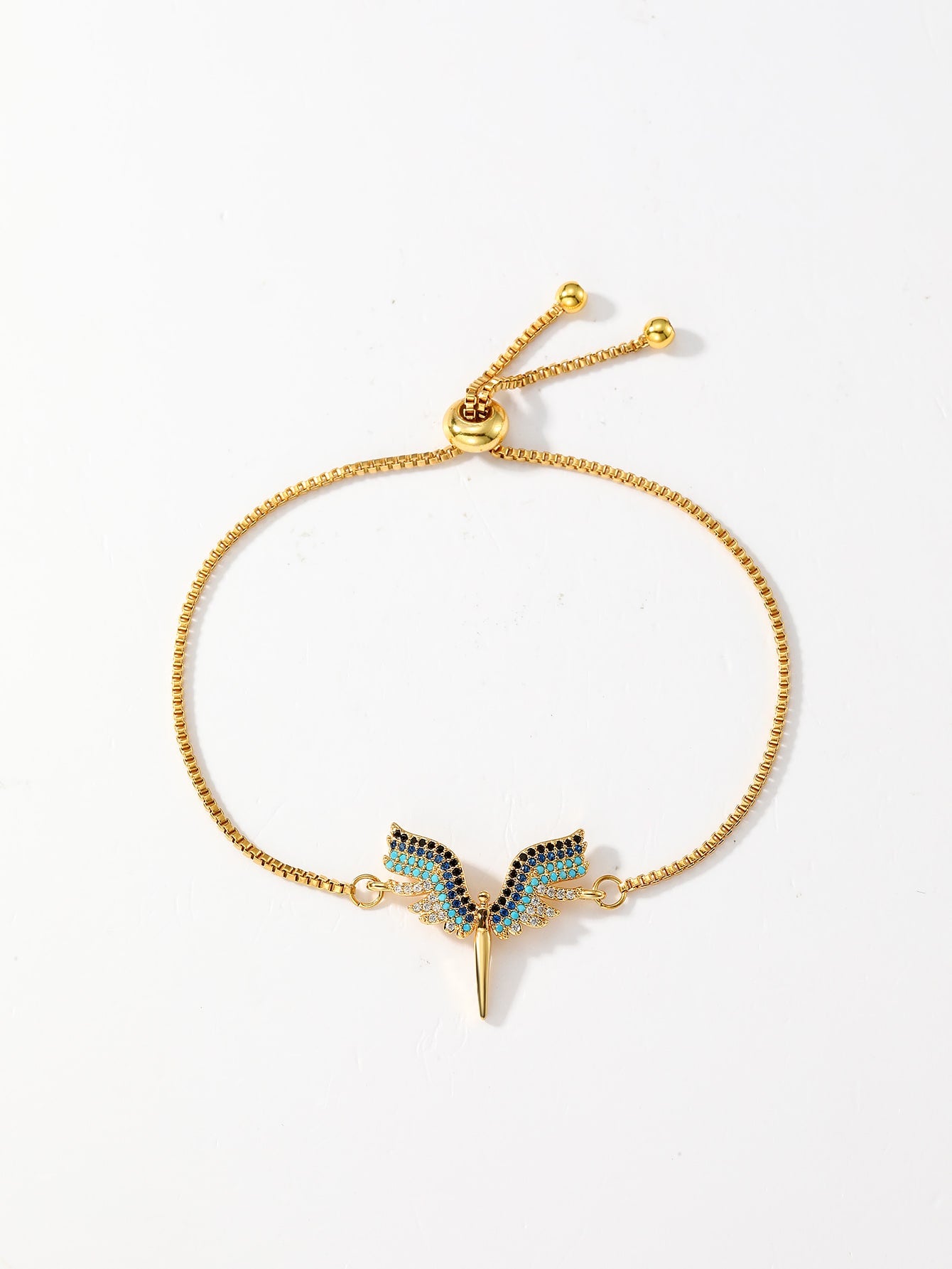 Divine Flight Zirconia Bracelet