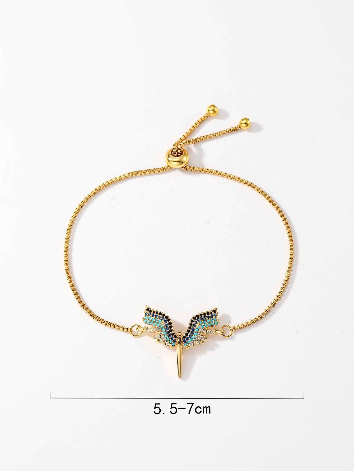 Divine Flight Zirconia Bracelet