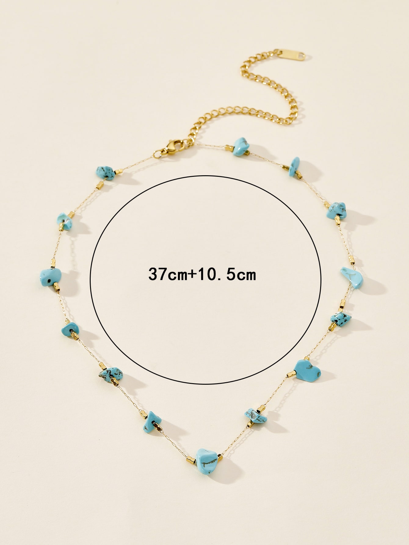 Tranquil Turquoise Stone Necklace