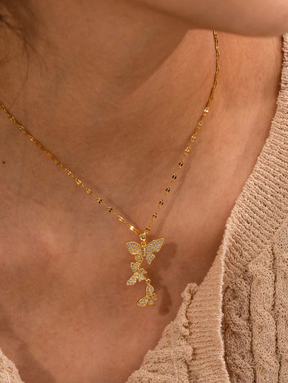 Butterfly Charm Necklace