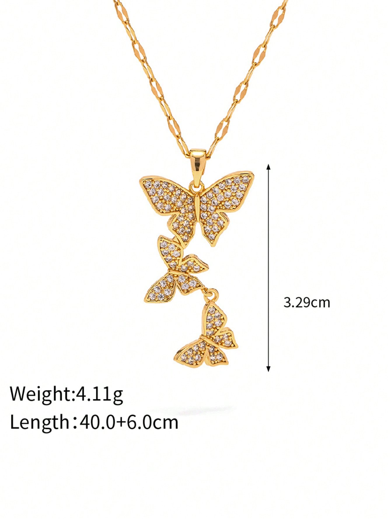 Butterfly Charm Necklace