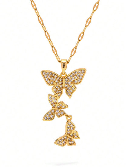 Butterfly Charm Necklace